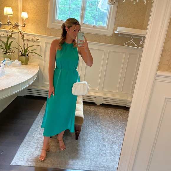 Ted Baker Emerald Green Halter Dress - Picture 5 of 5